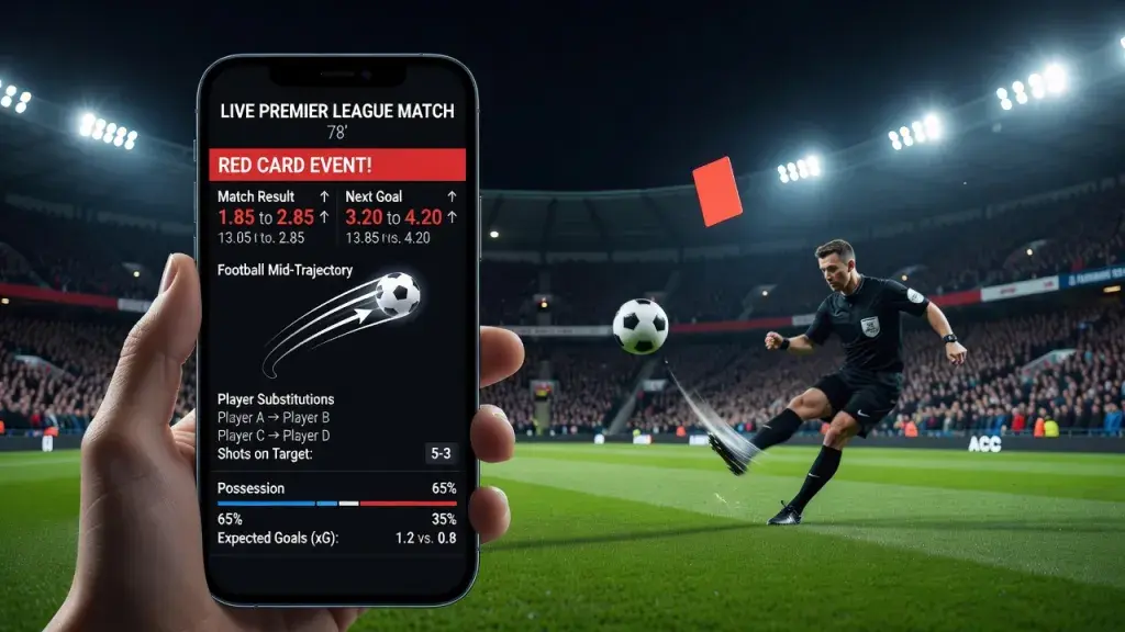 How a Football Betting App Can Use Live Match Betting, Mobile Football Odds, and Sports Betting Predictions to Deliver Real Football Betting Tips